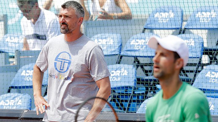 El entrenador de Djokovic, Goran Ivanisevic, positivo por coronavirus