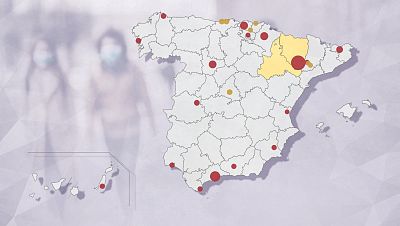 Los brotes en Espaa siguen creciendo con ms de 20 focos activos