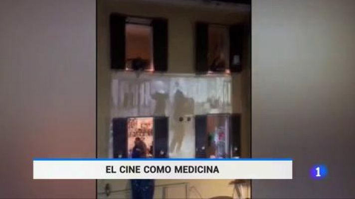 Telediario 1 - 'Cinema Paradiso', un homenaje al cine para rescatar a las salas tras la pandemia