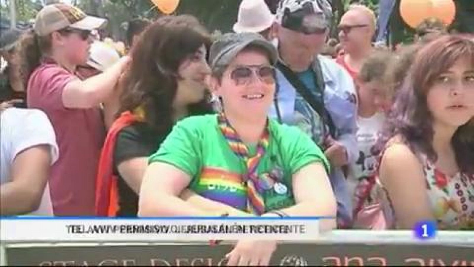 Telediario 1: Matrimonio homosexual en Israel: Tel Aviv permisivo, Jerusalén reticente  | RTVE Play