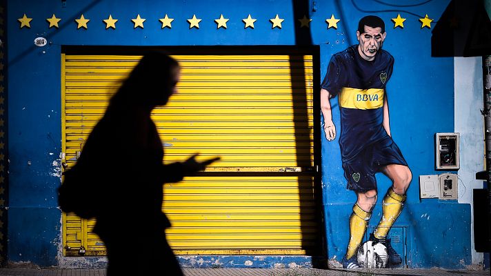 Telediario 1 - El fútbol sigue parado en Argentina y vuelve con polémica en Brasil