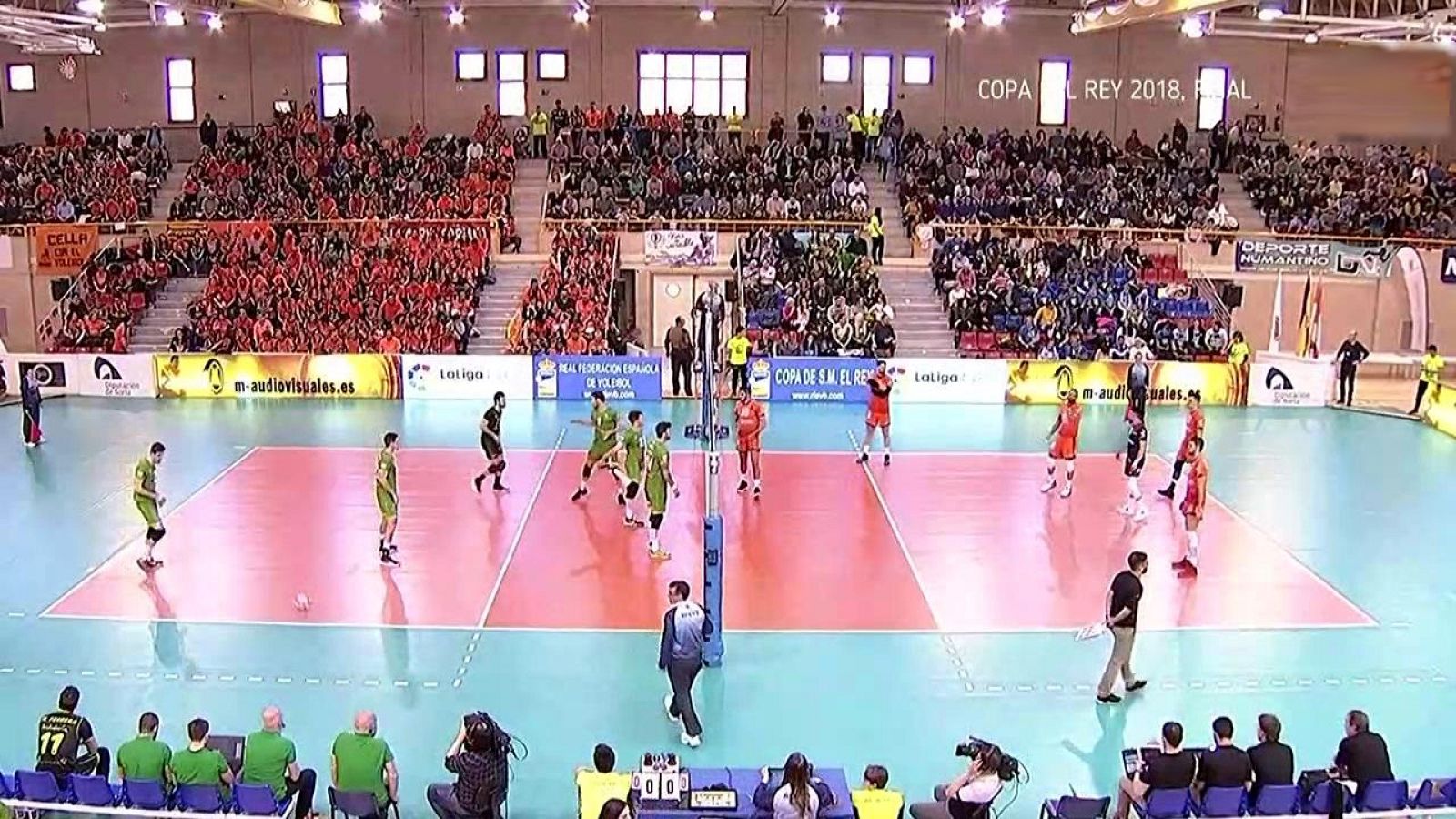 Voleibol - Copa del rey 2018. Final: Teruel - Almería, desde Soria - ver ahora