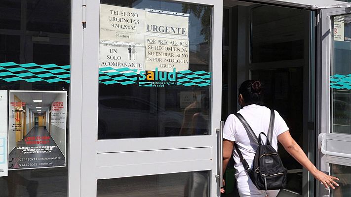 Telediario 1 - La atención primaria, el primer filtro para detectar los brotes de coronavirus