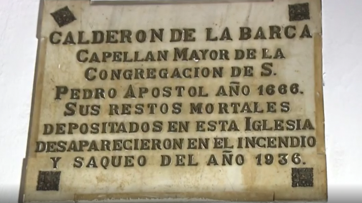 Telediario 1 - Científicos confían en hallar los restos de Calderón