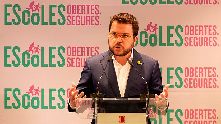 Aragonès ve "imprescindible" que la mesa de diálogo entre el Gobierno y la Generalitat se reúna en julio