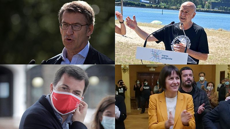 Elecciones gallegas: Los candidatos a la Xunta siguen con sus propuestas sobre el campo, la industria y los jóvenes