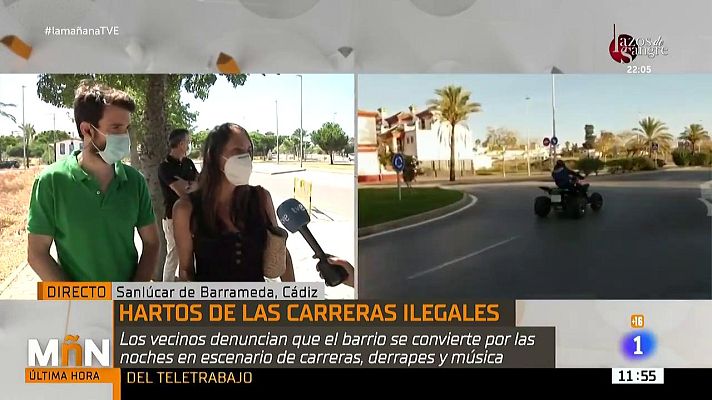 La mañana - Los vecinos de la Jara, hartos de las carreras ilegales