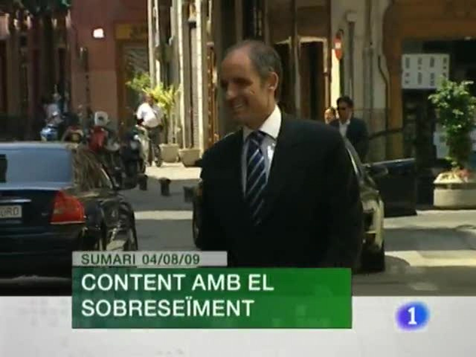 L'informatiu.Informativo territorial de la C. Valenciana (04/08/09)