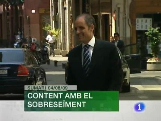 L'informatiu - Comunitat Valenciana - L'informatiu Comunitat Valenciana - 04/08/09