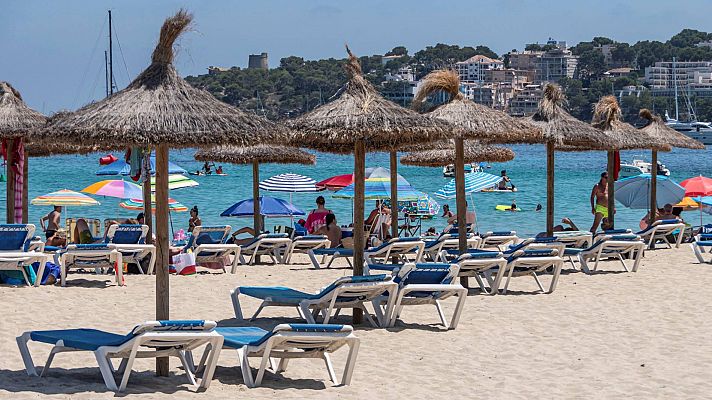 Telediario 1 - Preocupación entre los hosteleros insulares por la falta de turistas