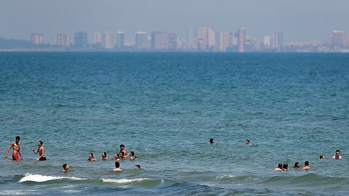 El tiempo - Temperaturas altas en áreas del valle del Ebro, interior sureste, Levante, Baleares y Gran Canaria