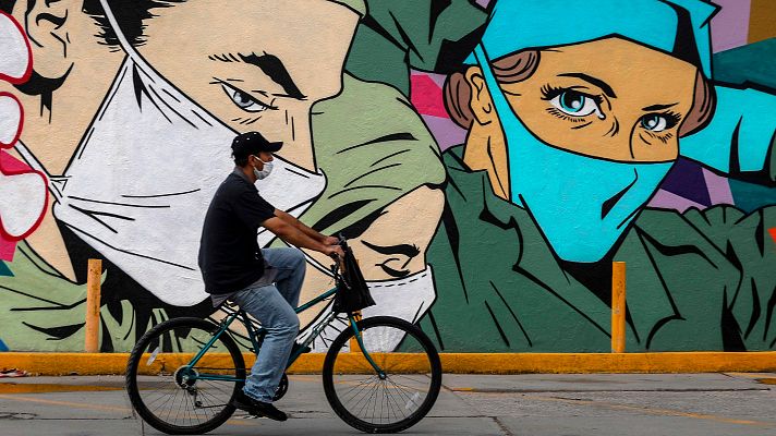 Telediario 1 - El mundo sigue batiendo día tras día su récord de casos de COVID-19