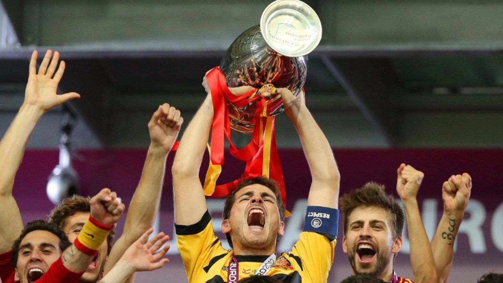 Casillas, molesto con la RFEF por un vídeo conmemorativo de los éxitos de la selección