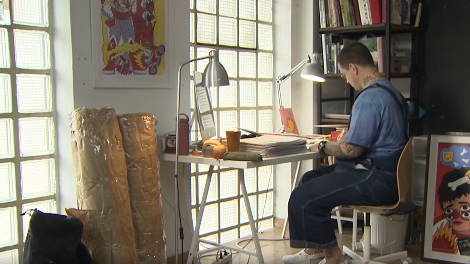 Ricardo Cavolo ilustra el 'Romancero Gitano' de Lorca - RTVE.es - Telediario 1 | Ver