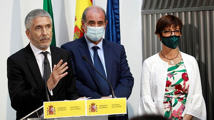 Telediario 1 - Interior prorroga hasta diciembre de 2021 el plan contra el narcotráfico en Andalucía