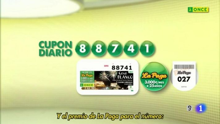 Sorteos ONCE - Sorteo ONCE - 02/07/20