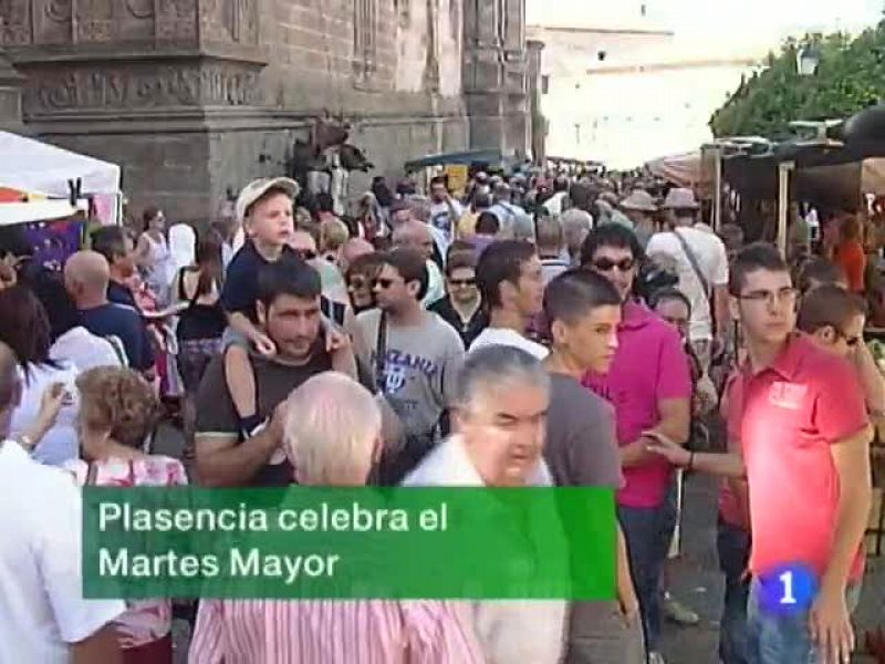  Noticias de Extremadura. Informativo Territorial de Extremadura. (04/08/09)