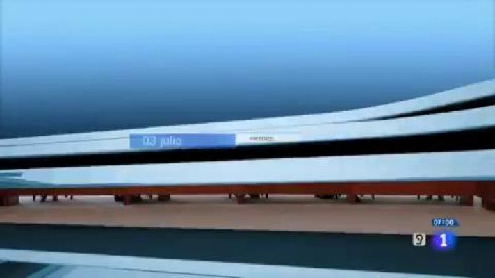 Telediario 1 - Telediario Matinal en 4' - 03/07/20