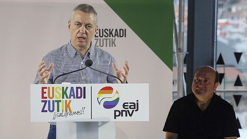 Urkullu pide a PP+Cs aclarar su "compromiso" con el Estatuto vasco: "Ciudadanos ha denostado los derechos histricos de Euskadi" - Los desayunos | Ver