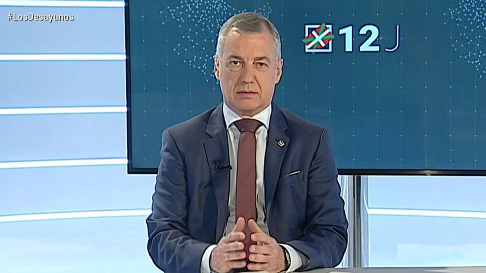 Los desayunos de TVE - Entrevistas electorales: Iñigo Urkullu, candidato de EAJ-PNV a Lehendari - RTVE.es