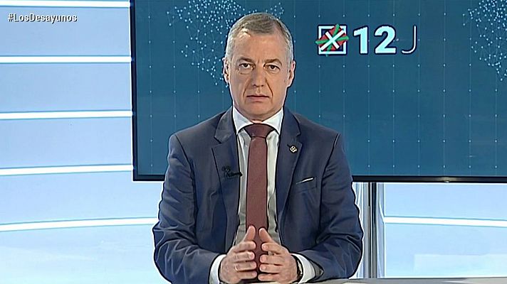 Los desayunos de TVE - Entrevistas electorales: Iñigo Urkullu, candidato de EAJ-PNV a Lehendari