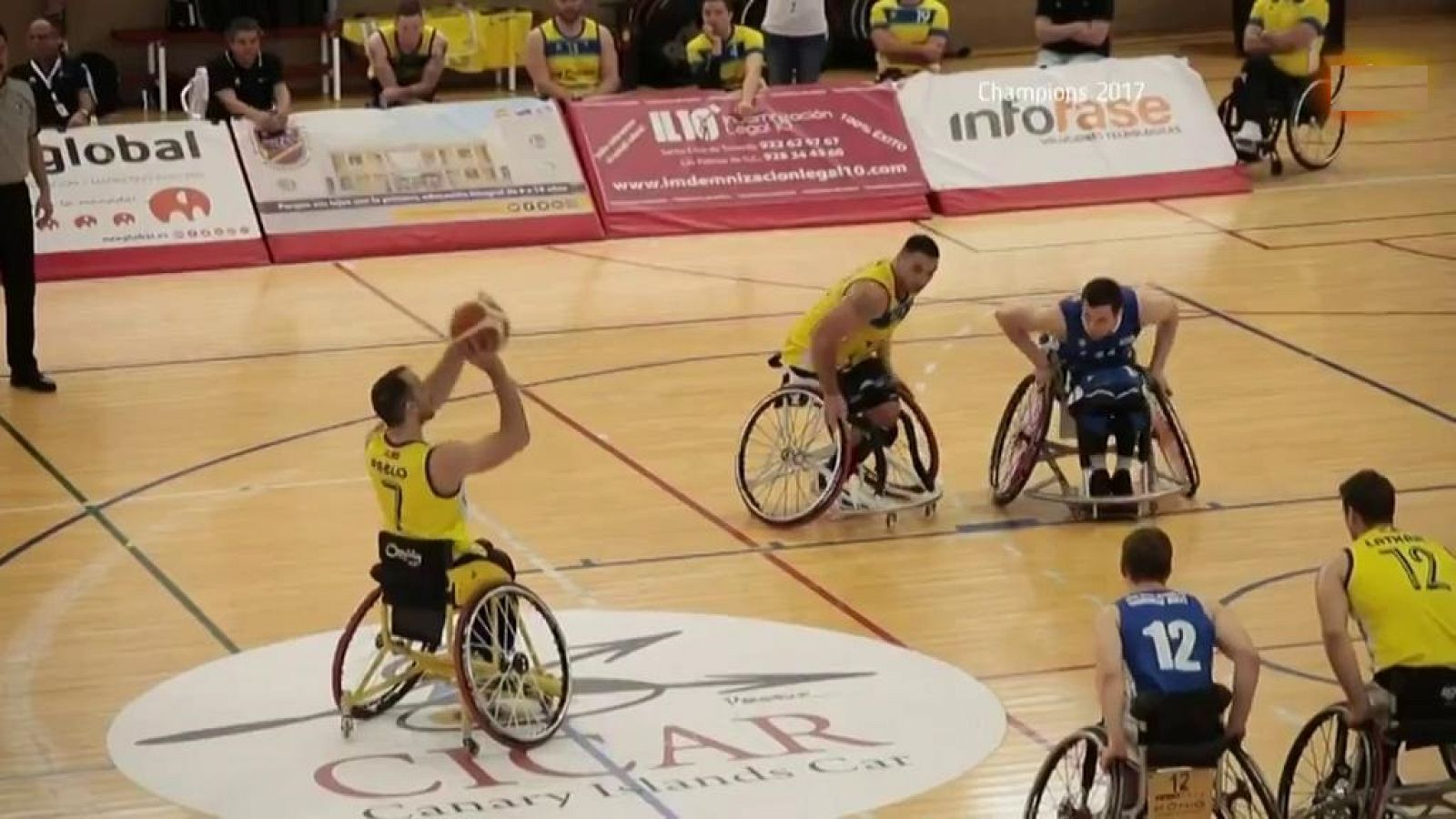  Baloncesto en silla de ruedas - Champions 2017: Ilunion - Mia Briantea. Resumen - RTVE.es