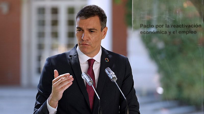 Sánchez anuncia que el Gobierno usará los fondos europeos para un plan de inversiones y reformas de 150.000 millones de euros