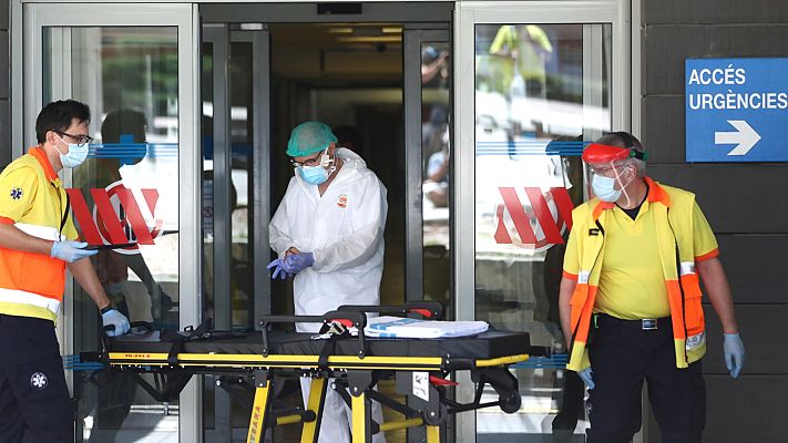 Telediario 1 - Torra confina a más de 200.000 personas de la comarca leridana del Segrià