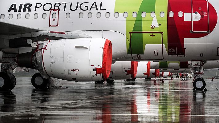 Telediario 1 - Pocos turistas españoles en Lisboa con la reapertura de fronteras