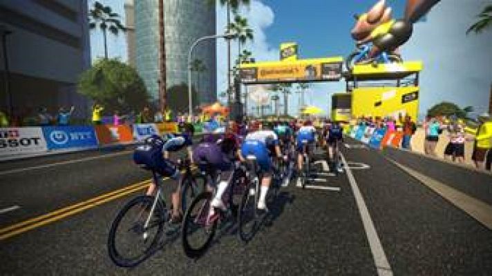 Tour de Francia - La británica April Tacey se adjudica la primera etapa del Tour de Francia Virtual femenino