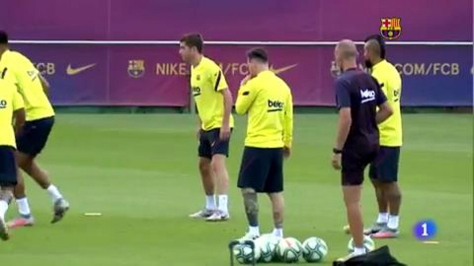 Vídeo | Setién: "No voy a especular con el futuro de Messi" - RTVE.es