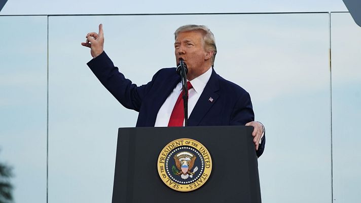Informativo 24h - Trump convierte en un mítin las celebraciones del 4 de julio: "Estamos en proceso de derrotar a la izquierda radical"