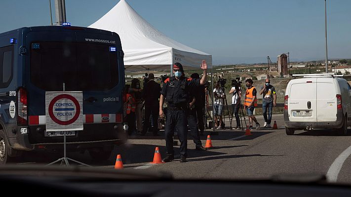 Los vecinos de la comarca leridana del Segrià vuelven al confinamiento en pleno verano