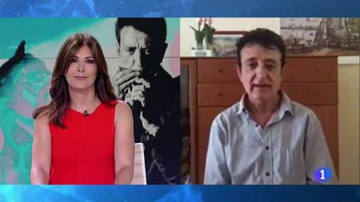 Telediario 1 - Manolo García presenta 'Acústico, acústico, acústico', su nuevo disco