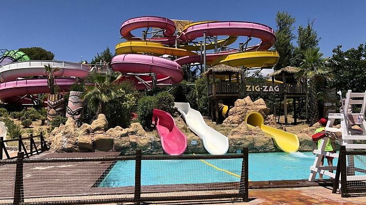 Telediario 1 - Los parques acuáticos reabren sus puertas
