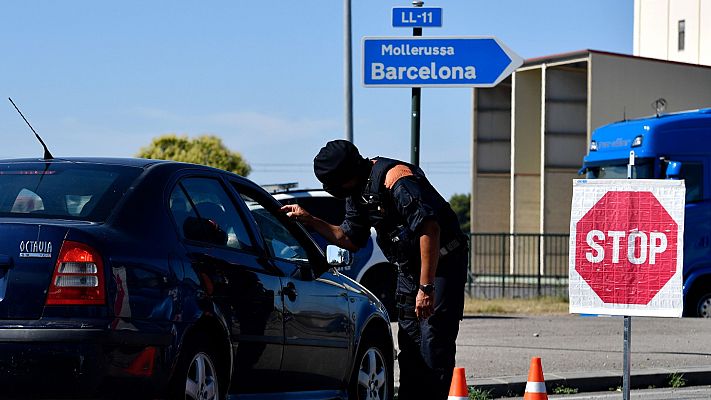 Confinados en La Mariña y el Segrià