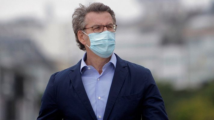 Telediario 1 - Feijóo insiste en que es "seguro" celebrar las elecciones en A Mariña pese a las dudas del resto de candidatos