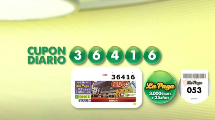 Sorteos ONCE - Sorteo ONCE - 06/07/20