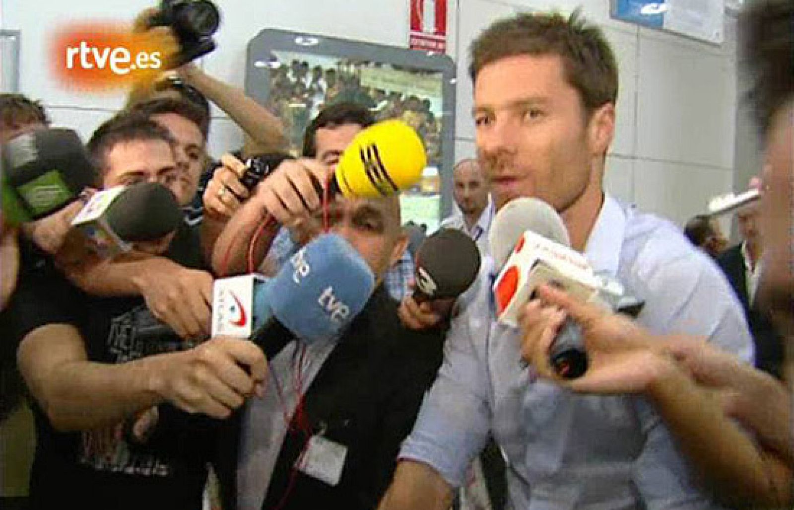 Xabi Alonso llega a Madrid