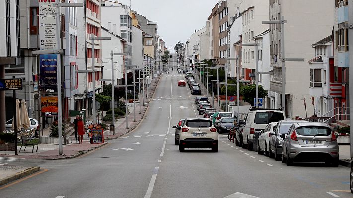 Telediario 1 - La Xunta se plantea reducir el confinamiento a Xove, Burela y Foz