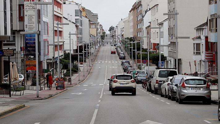 Telediario 1 - La Xunta se plantea reducir el confinamiento a Xove, Burela y Foz
