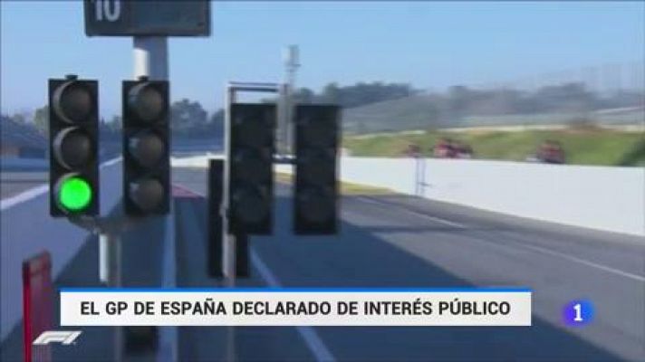 El GP de España de F1, declarado de interés público