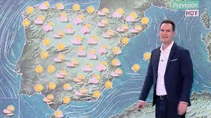 Telediario 1 - La Aemet prevé temperaturas superiores a las de esta época del año