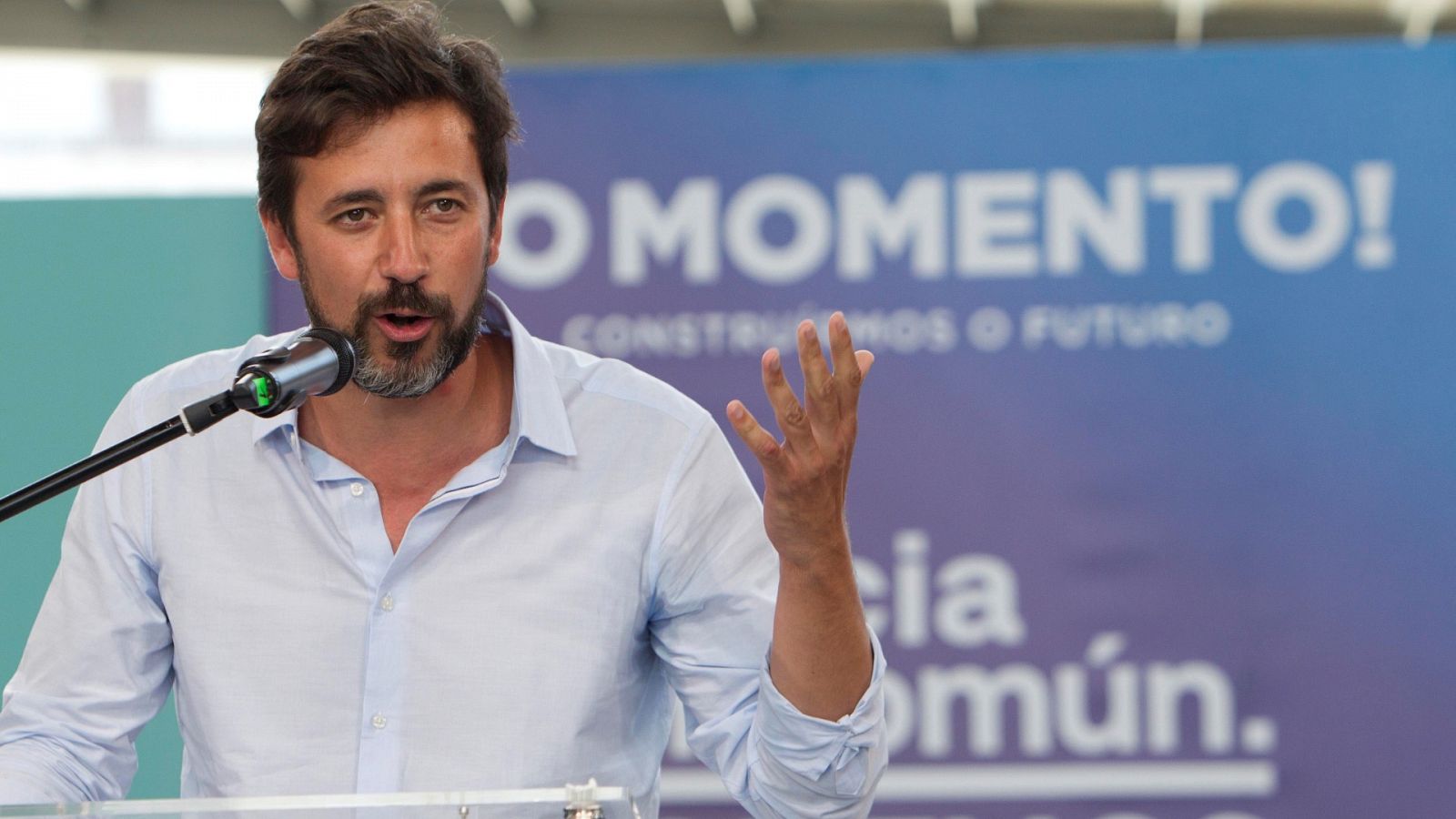 Elecciones gallegas: Entrevista a Antón Gómez-Reino, candidato de Galicia en Común