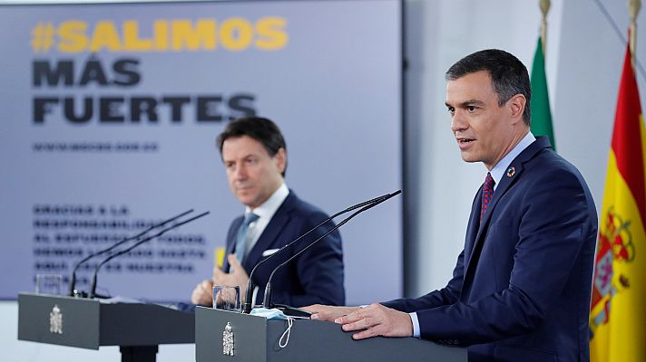 Especiales informativos - Sánchez califica como "inquietantes" y "perturbadoras" las informaciones sobre el rey Juan Carlos I