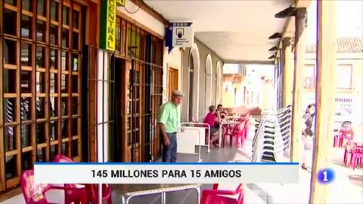 Unos amigos de Mayorga (Valladolid) ganan 145 millones de euros