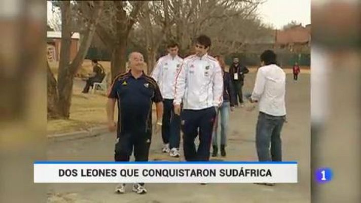 Telediario 1 - Martínez y Llorente: dos leones que conquistaron Sudáfrica