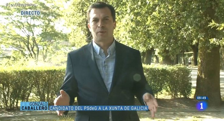 Gonzalo Caballero (PSdeG): "Galicia necesita un presidente que defienda la salud de los gallegos"