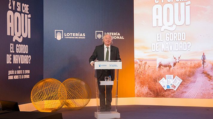 Informativo 24h - Comienza la venta de la Lotería de Navidad: "Este año, tenemos más ganas que nunca de repartir suerte"