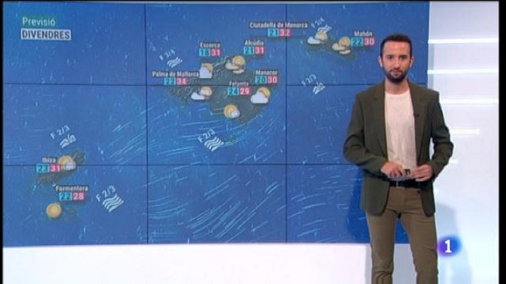 Informatiu Balear - El temps a les Illes Balears - 09/07/20